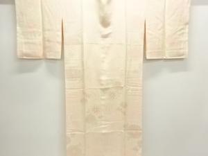 菊模様織出し長襦袢